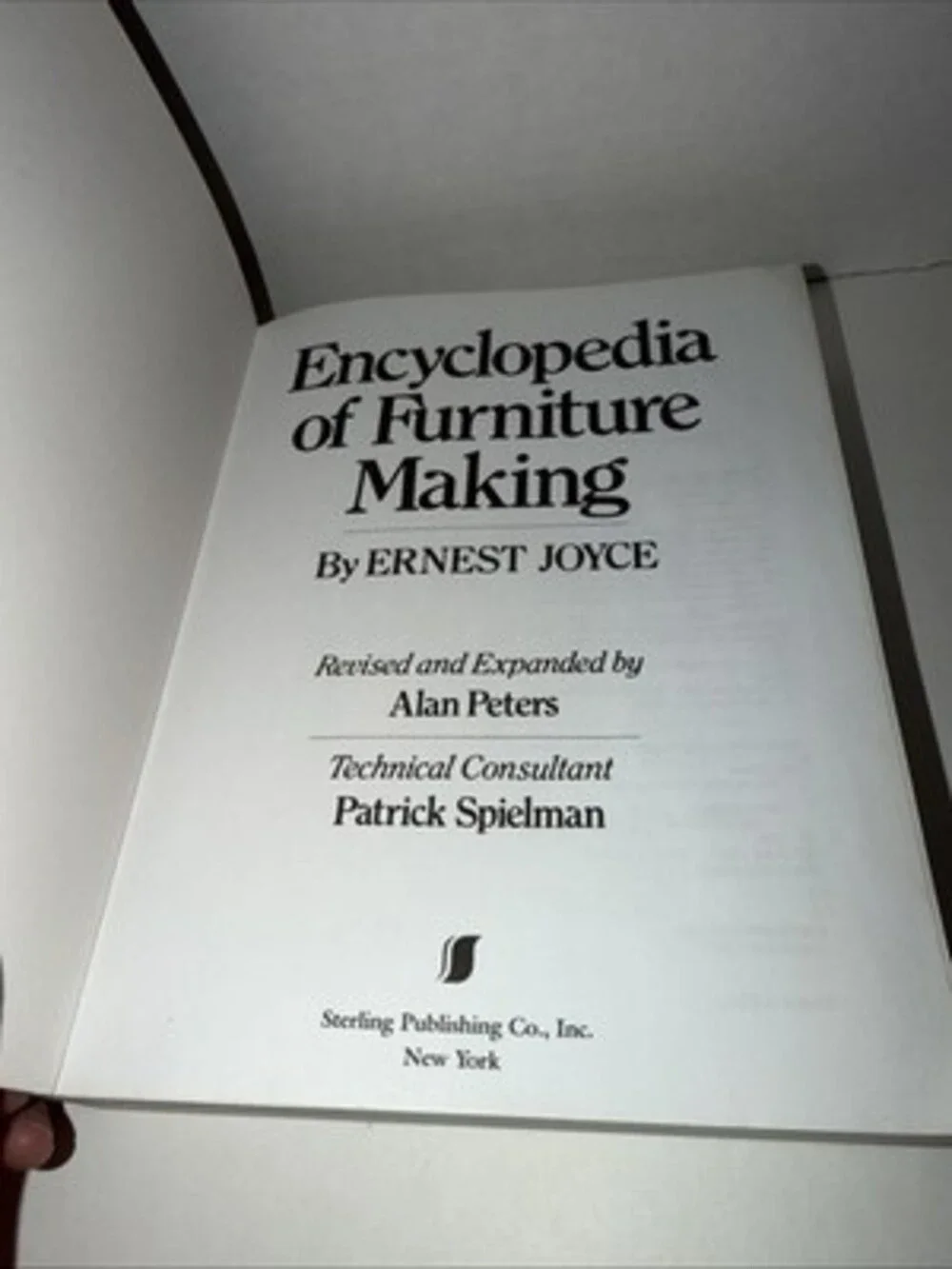 Encyclopedia Of Furniture Making Ernest Joyce Paperback